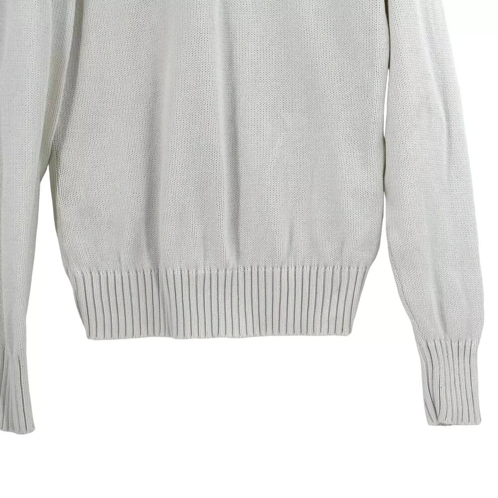 VTG‎ 90s Polo Ralph Lauren V-Neck Sweater XL Preppy Old Money Quiet Luxury Crest - Picture 6 of 8